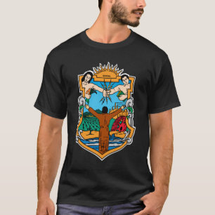Wapenstaart van Baja California, Mexico Officiële T-shirt