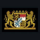 Wapenstaart van Beieren - DUITSLAND Poster<br><div class="desc">Wapenstaart van Beieren - DUITSLAND.</div>