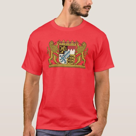Wapenstaart van Beieren - DUITSLAND T-shirt (Voorkant)
