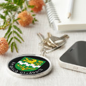 Wapenstaart van Bergisch Gladbach, Duitsland Sleutelhanger (Zijkant)