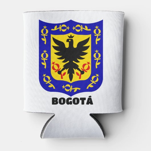 Wapenstaart van Bogotá, Colombia Blikjeskoeler (Voorkant)