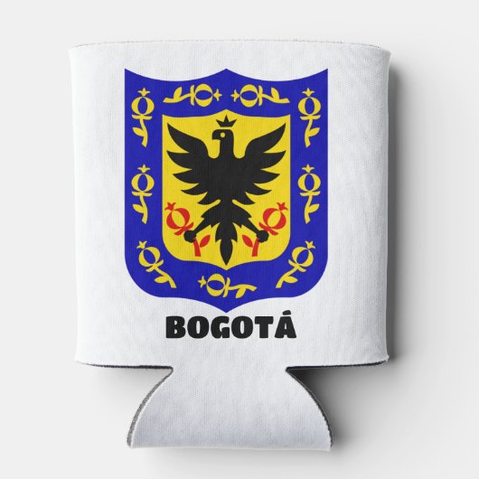 Wapenstaart van Bogotá, Colombia Blikjeskoeler (Achterkant)