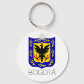 Wapenstaart van Bogotá, Colombia Sleutelhanger (Voorkant)