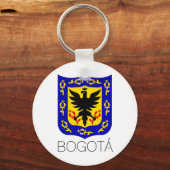 Wapenstaart van Bogotá, Colombia Sleutelhanger (Voorkant)