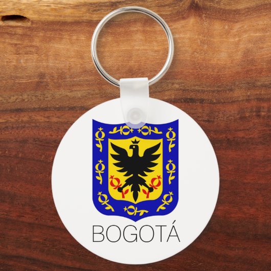 Wapenstaart van Bogotá, Colombia Sleutelhanger (Voorkant)