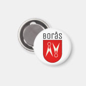 Wapenstaart van Borås, Zweden Magneet (Voorkant / Achterkant)