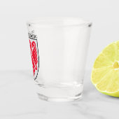 Wapenstaart van Braunschweig, Duitsland Shot Glas (Rechts)