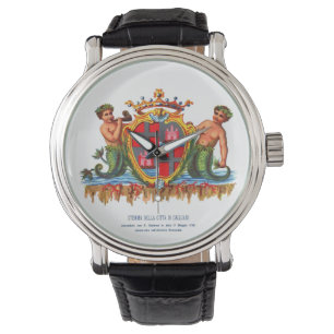 Wapenstaart van Cagliari, Sardinië Horloge