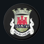 Wapenstaart van Cascais, Portugal Magnet<br><div class="desc">Wapenmunt van Cascais,  Portugal.</div>