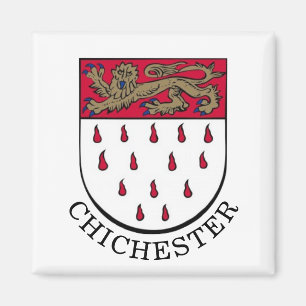 Wapenstaart van Chichester, West Sussex (Engeland) Magneet