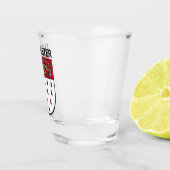 Wapenstaart van Chichester, West Sussex (Engeland) Shot Glas (Rechts)