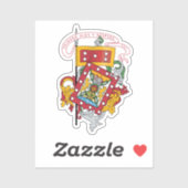 Wapenstaart van Cuenca, Ecuador Sticker (Vel)