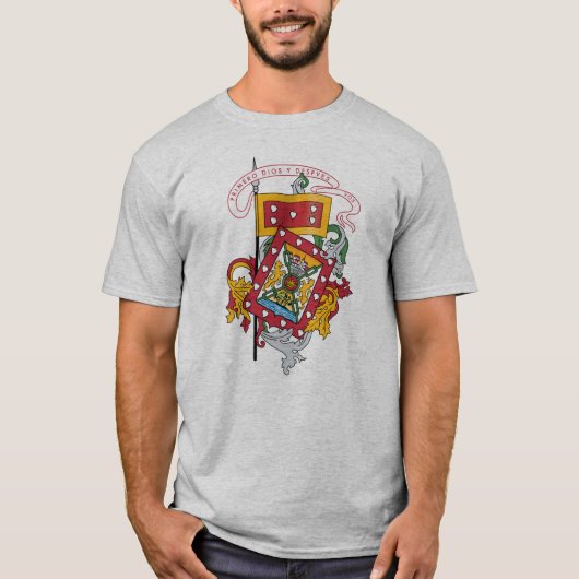 Wapenstaart van Cuenca, Ecuador T-shirt (Voorkant)