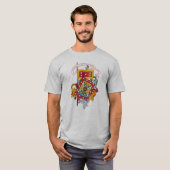 Wapenstaart van Cuenca, Ecuador T-shirt (Voorkant volledig)