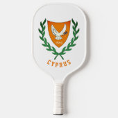 Wapenstaart van CYPRUS Pickleball Paddle (Achterkant)