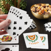 Wapenstaart van CYPRUS Pokerkaarten (Insitu)