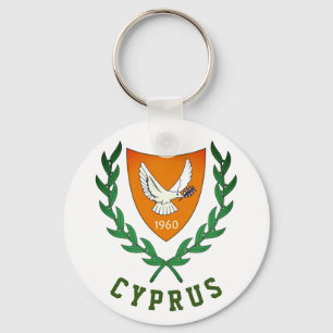 Wapenstaart van CYPRUS Sleutelhanger