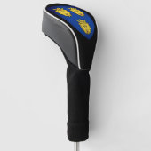 Wapenstaart van Dalmatia, Kroatië Golfheadcover (Schuin)