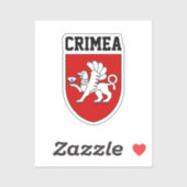 Wapenstaart van de Krim Sticker (Vel)