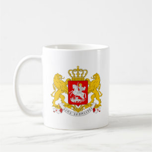 Wapenstaart van de Republiek Georgië Koffie-Mok Koffiemok