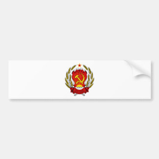 Wapenstaart van de Russische SFSR Bumpersticker