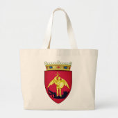 Wapenstaart van de stad Brussel Grote Tote Bag (Voorkant)