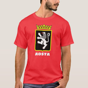 Wapenstaart van de vallei van Aosta (Italië) T-shirt
