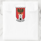 Wapenstaart van Eisenstadt - OOSTENRIJK Ronde Sticker (Tas)