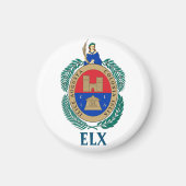 Wapenstaart van Elche, SPANJE Magneet (Voorkant)