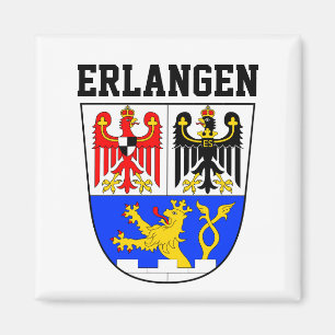 Wapenstaart van Erlangen, DUITSLAND Magneet