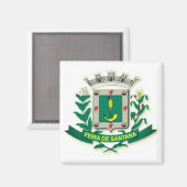 Wapenstaart van Feira de Santana (Bahia, Brazilië) Magneet (Voorkant / Achterkant)