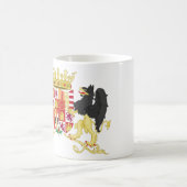 Wapenstaart van Ferdinand II van Aragón met onders Koffiemok (Center)