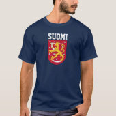 Wapenstaart van Finland T-shirt (Voorkant)