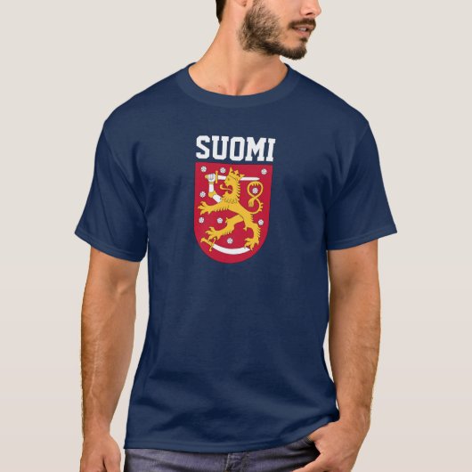 Wapenstaart van Finland T-shirt (Voorkant)