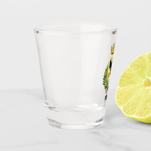 Wapenstaart van Forlì, ITALIË Shot Glas (Links)