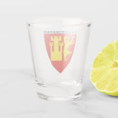 Wapenstaart van Fredrikstad, keiharde glas (Achterkant)