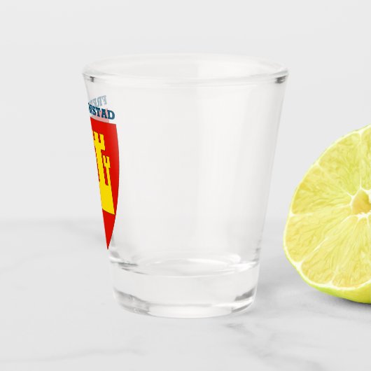 Wapenstaart van Fredrikstad, keiharde glas (Rechts)