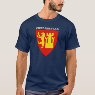 Wapenstaart van Fredrikstad, Noorwegen T-shirt