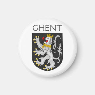 Wapenstaart van Gent, België Magneet