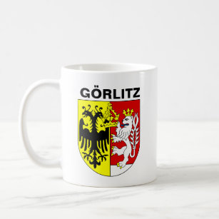 Wapenstaart van Görlitz, Duitsland Koffiemok