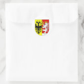 Wapenstaart van Görlitz, Duitsland Ronde Sticker (Tas)
