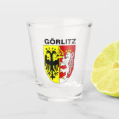 Wapenstaart van Görlitz, Duitsland Shot Glas (Voorkant)