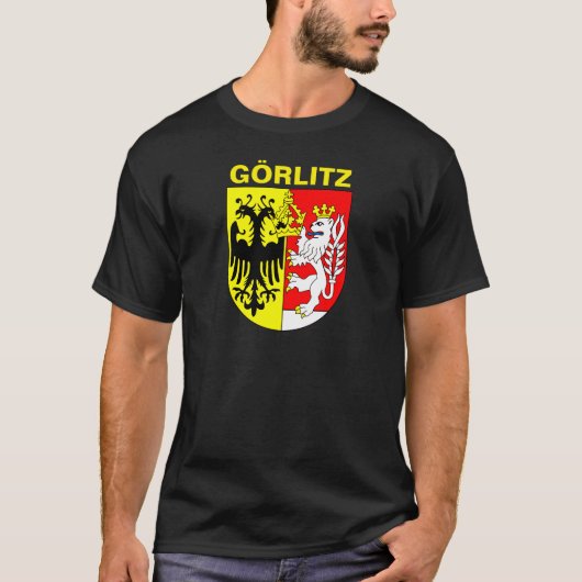 Wapenstaart van Görlitz, Duitsland T-Shirt (Voorkant)