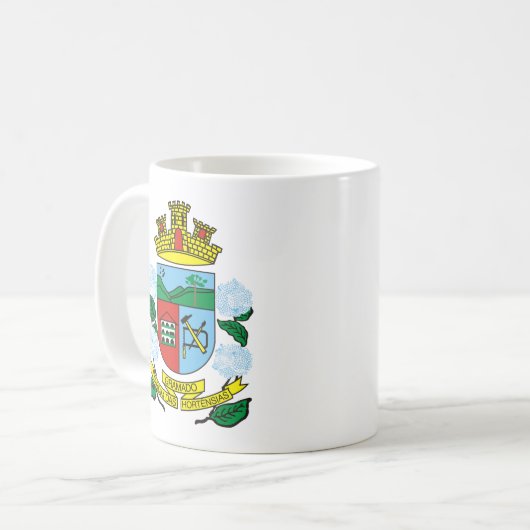 Wapenstaart van Gramado, Rio Grande do Sul (BR) Koffiemok (Voorkant links)