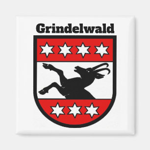 Wapenstaart van Grindelwald, Zwitserland Magnet
