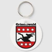 Wapenstaart van Grindelwald, Zwitserland Sleutelhanger (Voorkant)