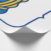 Wapenstaart van Helsinki (Finland) Cadeaupapier (Hoek)