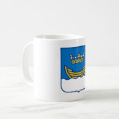 Wapenstaart van Helsinki (Finland) Koffiemok (Voorkant links)