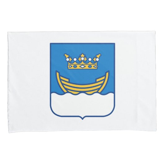 Wapenstaart van Helsinki (Finland) Kussensloop (Voorkant-Rechts)