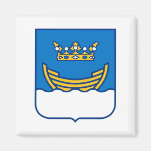 Wapenstaart van Helsinki (Finland) Magneet